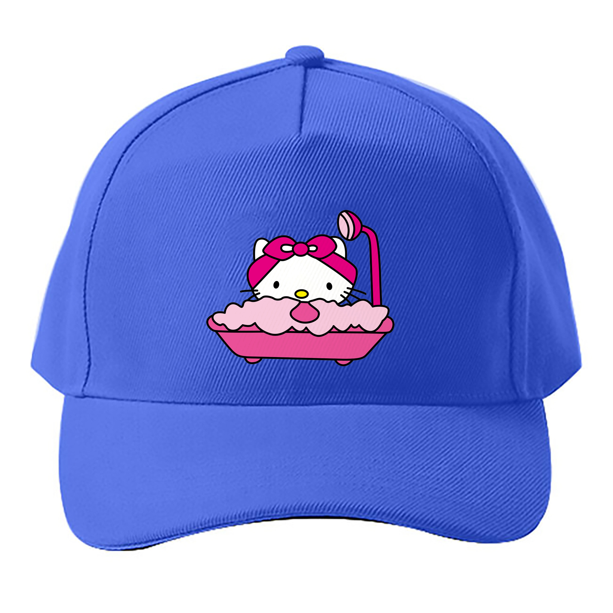 （画像用） Hello Kitty ハローキティ ベースボールキャップ 綿100％ 男女兼用 帽子 スポーツ